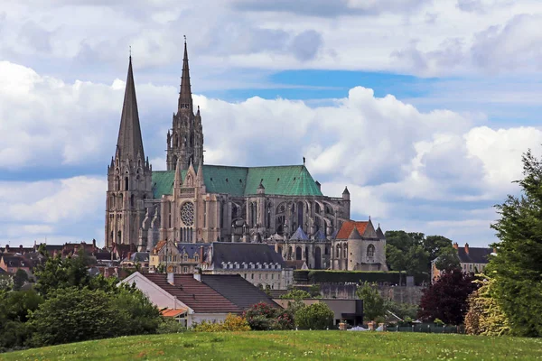Notre Dame Cattedrale Chartres — Foto Stock