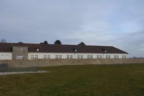 Campo Concentração Mauthausen Holocausto Terror Destruição Massa Rolamento — Fotografia de Stock