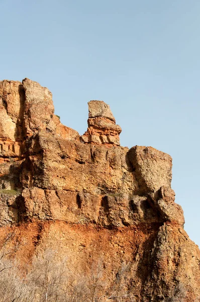 Formation Géologique Près Moab Utah Été — Photo