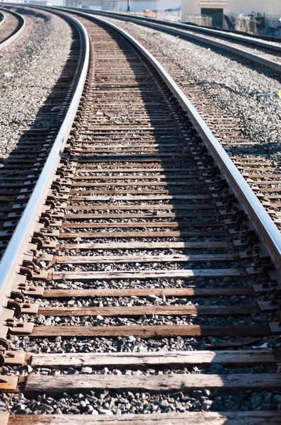 Slc付近の列車の曲線 — ストック写真