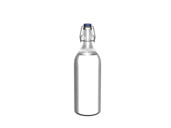 Bottle Water Isolated White Background — Stock Photo, Image