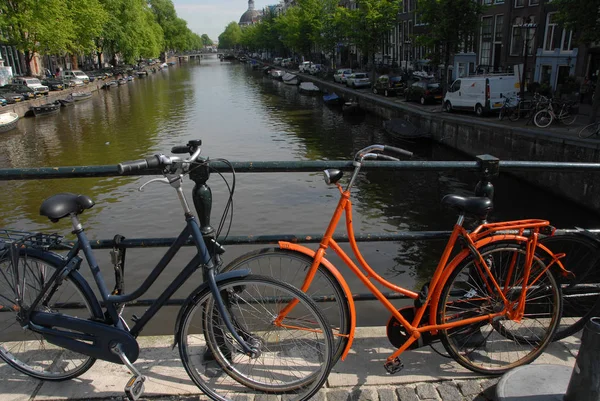 Amsterdamse Vakwerkhuizen — Stockfoto