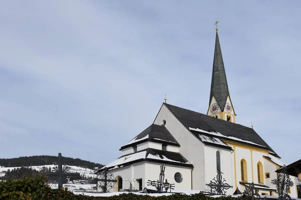 Malowniczy Widok Stary Kościół — Zdjęcie stockowe