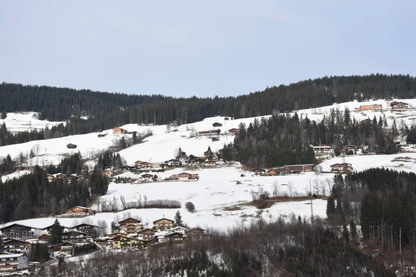 Kirchberg Pueblo Brixen Valle Del Tirol — Foto de Stock