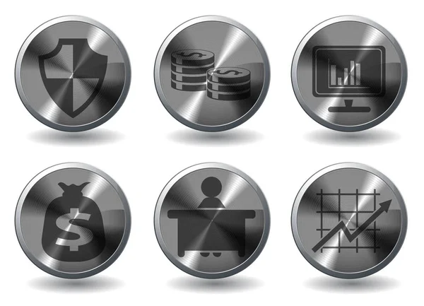 Financiën Icoon Voor Websites Gebruikersinterface — Stockfoto