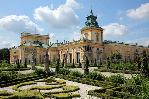 Wilanow Palace Warsaw Poland — Stock Photo, Image