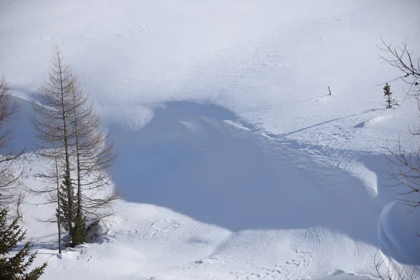 Stallersattel Tirol Oriental Derreggen Luz Sombra Derreggen Valley Montanhas Alpes — Fotografia de Stock