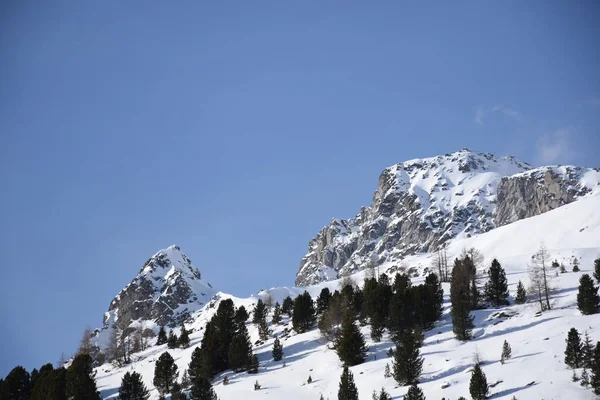 Stallersattel Defereggen Defereggen Valley Pass Pass Road Covered Snow Ice — стоковое фото
