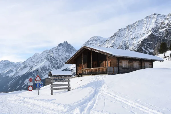 Stallersattel Defereggen Obersee Tyrol Pass Border State Border — Fotografia de Stock