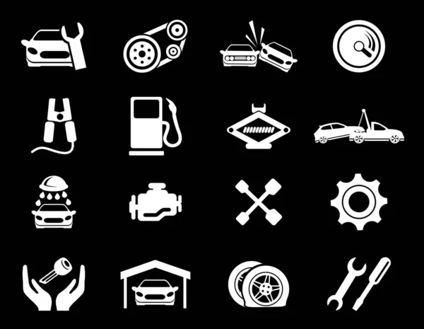 Auto Service Simplement Symbole Pour Les Icônes Web Interface Utilisateur — Photo