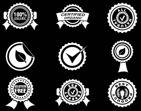 Selos Simplesmente Símbolos Para Web Interface Usuário — Fotografia de Stock