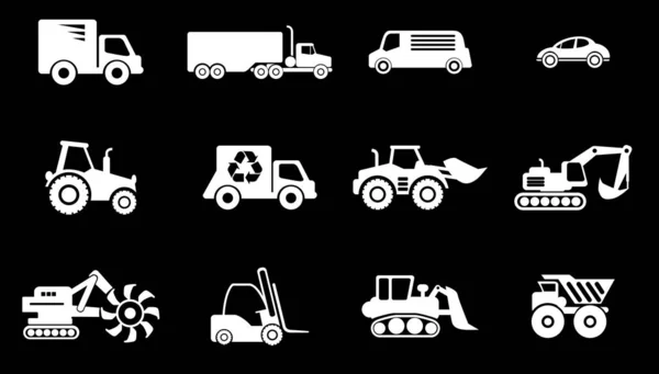 Transportation Simply Icons Web User Interface — Stock Photo, Image