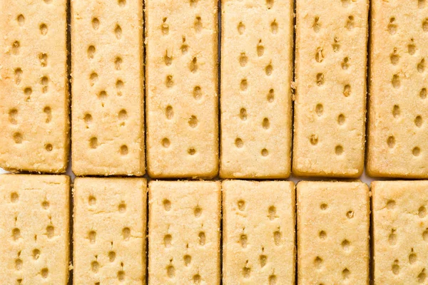 Top View Sweet Shortbread Fingers — Stock Photo, Image