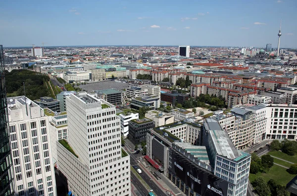 Blick Vom Kollhoffturm Auf Berlin Deutschland — Stockfoto