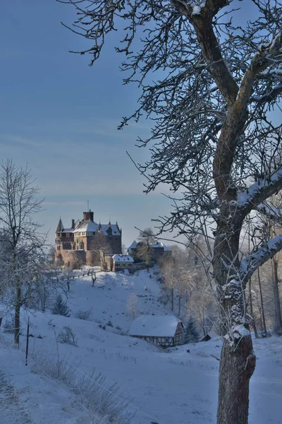 Замок Берлепш Феенхаузене Севере Земли Гессен — стоковое фото