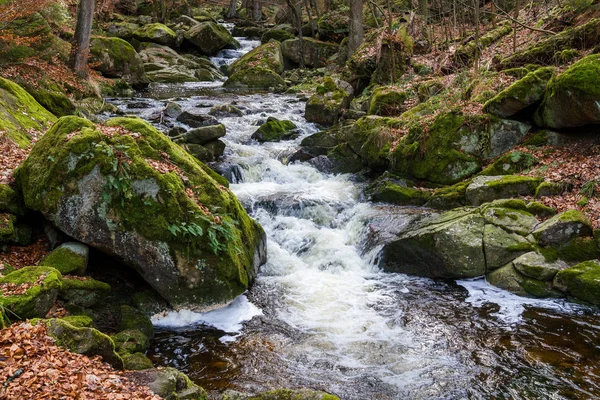 Εθνικό Πάρκο Harz Ilsetal Ilsefall — Φωτογραφία Αρχείου