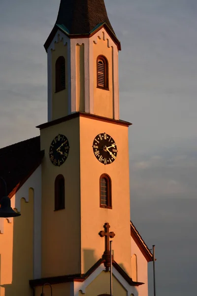 Malebný Pohled Starý Kostel — Stock fotografie