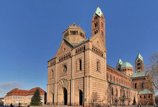 Mparatorluk Katedral Speyer Mimarisi — Stok fotoğraf