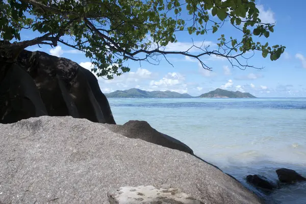 Seychelles Indian Ocean Mahe Island Views Eden Island — стоковое фото