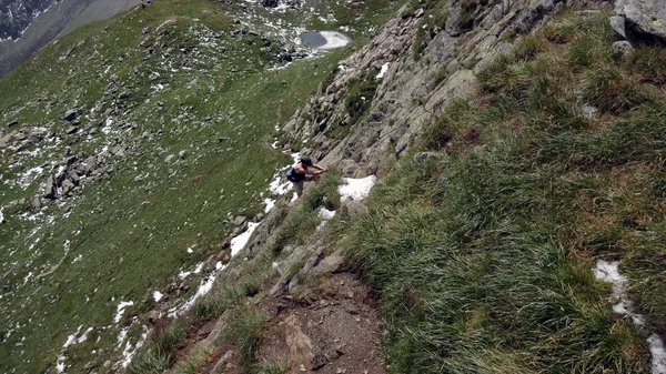 Caminhadas Montanha Tirol Sul — Fotografia de Stock