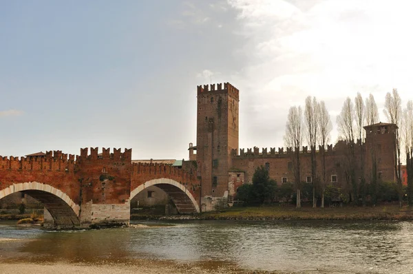 Castel Vecchio Verona —  Fotos de Stock