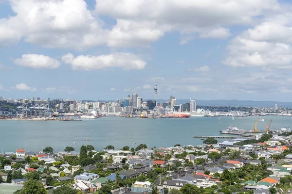 Vue Sur Auckland Depuis Sommet Mont Victoria Prise Auckland Nouvelle — Photo