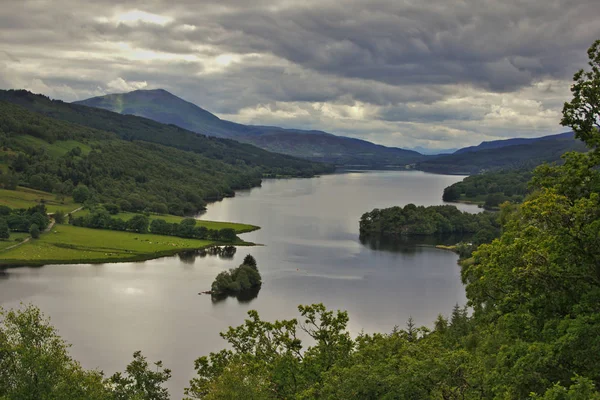 Vista Della Regina Vedetta Loch Tummel — Foto Stock