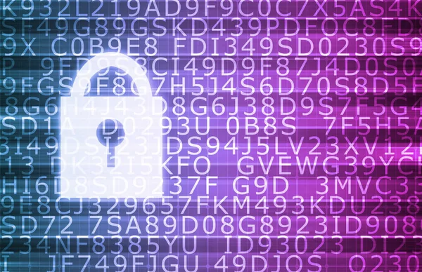 Bezpieczeństwa Technologii Prywatności Online Cyfrowe Szyfrowanie — Zdjęcie stockowe