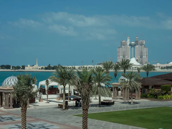 Abu Dhabi Golfo Pérsico — Fotografia de Stock