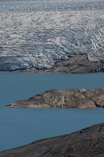 Point Vue Panoramique Sur Glacier Upsala Lac Argentino Près Estancia — Photo