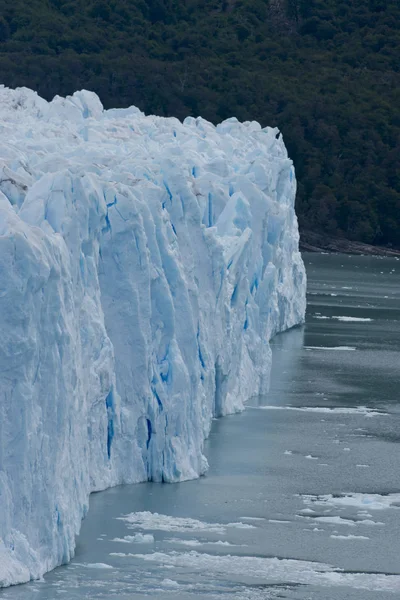 Vista Uno Los Frentes Del Glaciar Perito Moreno Parque Nacional — Foto de Stock