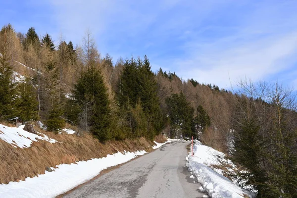 Vista Panorámica Del Hermoso Paisaje Los Alpes — Foto de Stock