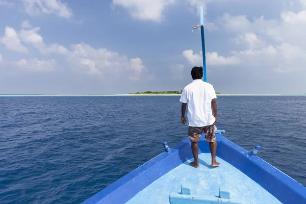 Isla Maldivas Atolón Lhaviyani — Foto de Stock