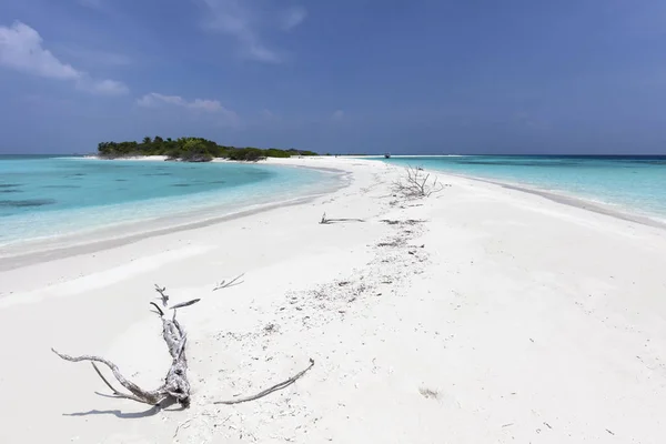 Malediwy Wyspa Atolu Lhaviyani — Zdjęcie stockowe