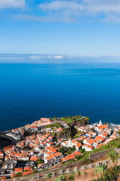 Camara Lobos Klein Vissersdorpje Buurt Van Funchal Madeira — Stockfoto