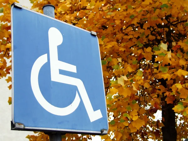 Parkeren Voor Mensen Met Een Handicap — Stockfoto