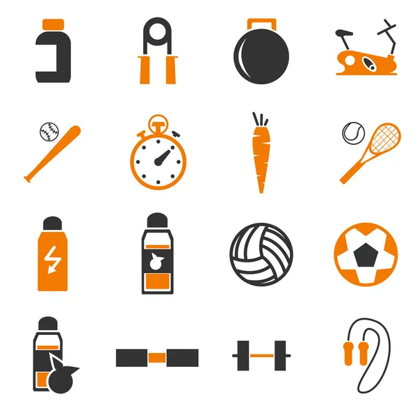 Deportes Simplemente Iconos Para Web Las Interfaces Usuario —  Fotos de Stock