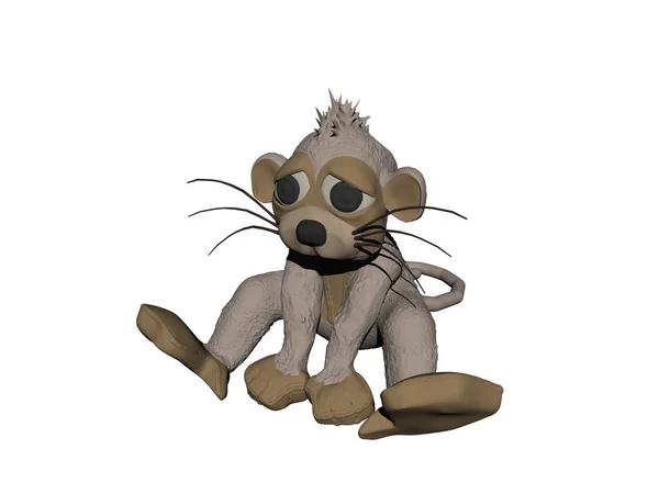 Cartoon Character Mouse — Stock Photo, Image