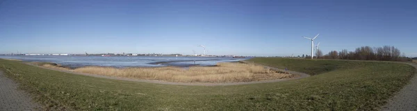 Krajina Fotografie Lesby Weser Nedaleko Bremerhaven — Stock fotografie