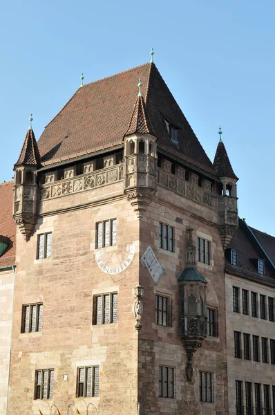 Nassauer Ház Nurembergben — Stock Fotó