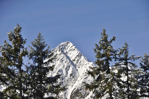 Skifahren Skigebiet Montafon Silvretta Den Dörfern Schruns Gaschurn Und Garfrescha — Stockfoto