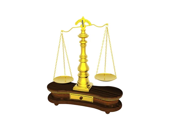 Scales Justice Law — Stock Photo, Image