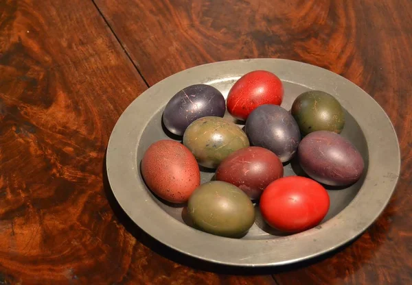 Huevos Pascua Coloridos —  Fotos de Stock