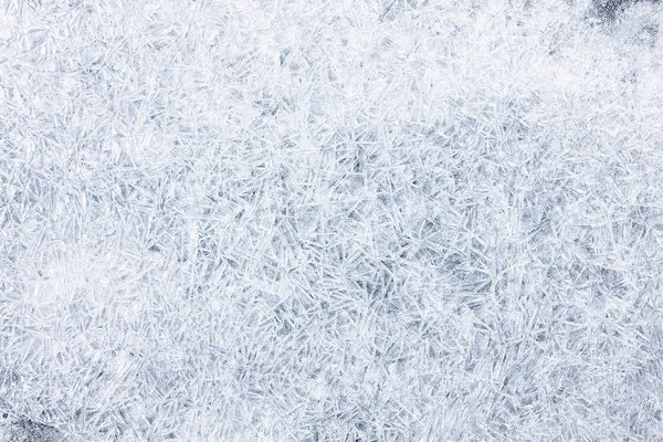 Textura Água Congelada Tirada Cima — Fotografia de Stock
