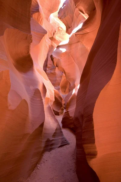 Canyon Antilope Formazione Arenaria Curva — Foto Stock