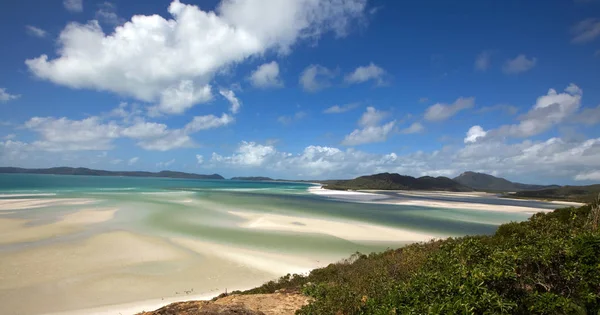 Whitehaven Strand Vit Strand Whitsunday Island — Stockfoto