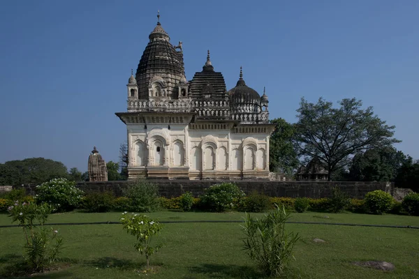 Los Famosos Templos Khajuraho Son Gran Grupo Templos Medievales Hindúes — Foto de Stock