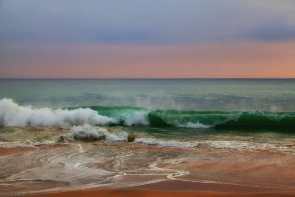 Wild Waves Indian Ocean View Beach Sri Lanka — Stock Photo, Image
