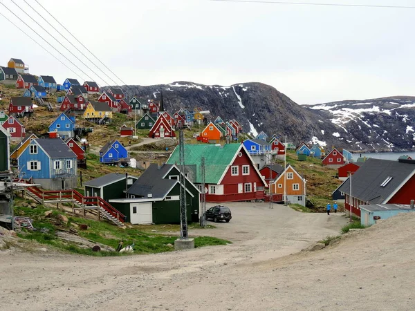 Malerischer Blick Auf Die Majestätische Grönländische Landschaft — Stockfoto