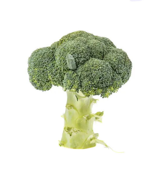 Grüner Brokkoli Vegetarische Pflanzennahrung — Stockfoto
